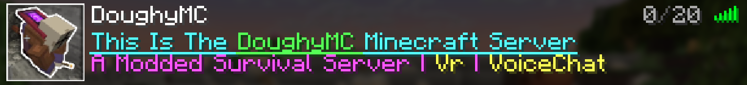 Minecraft Server Screenshot